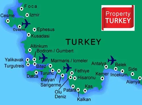 Türkiye gayrimenkul haritası
