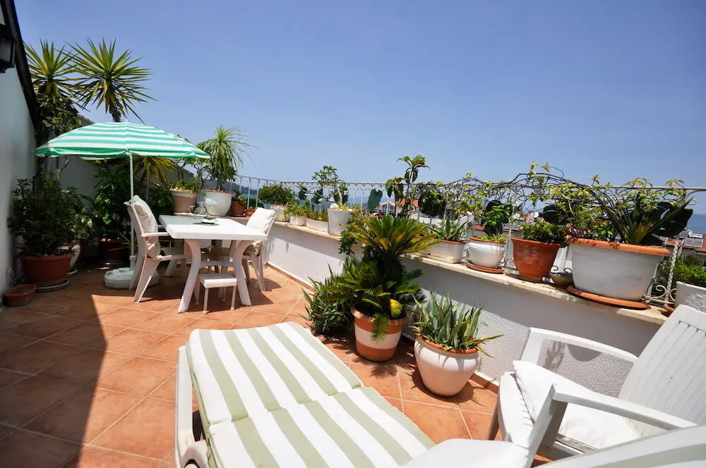 Large terrace