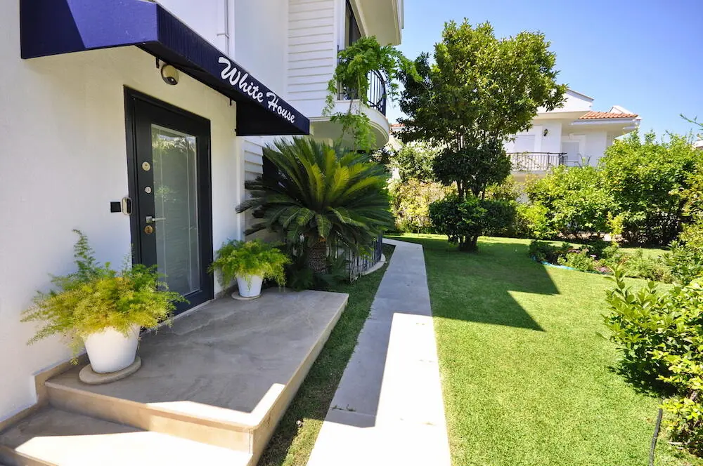 Mature garden
