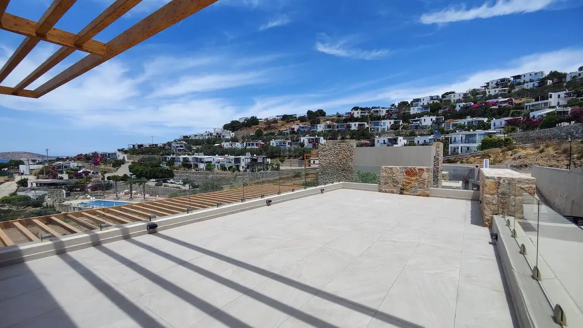 Large terrace