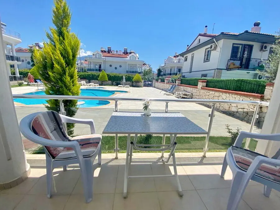 Large terrace
