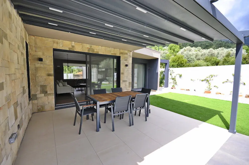 Large terrace