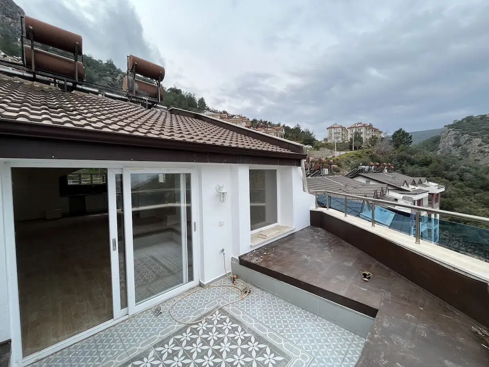 Large terrace