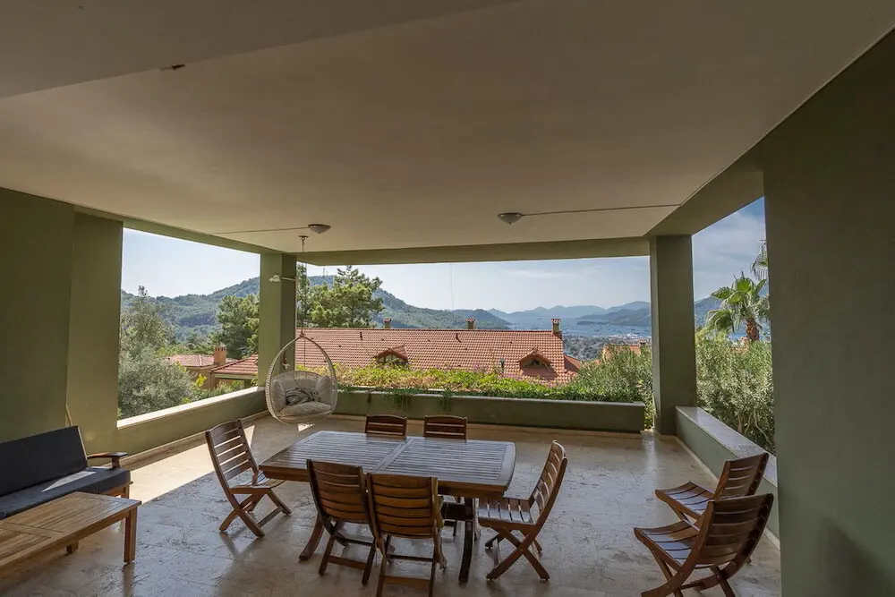 Large terrace