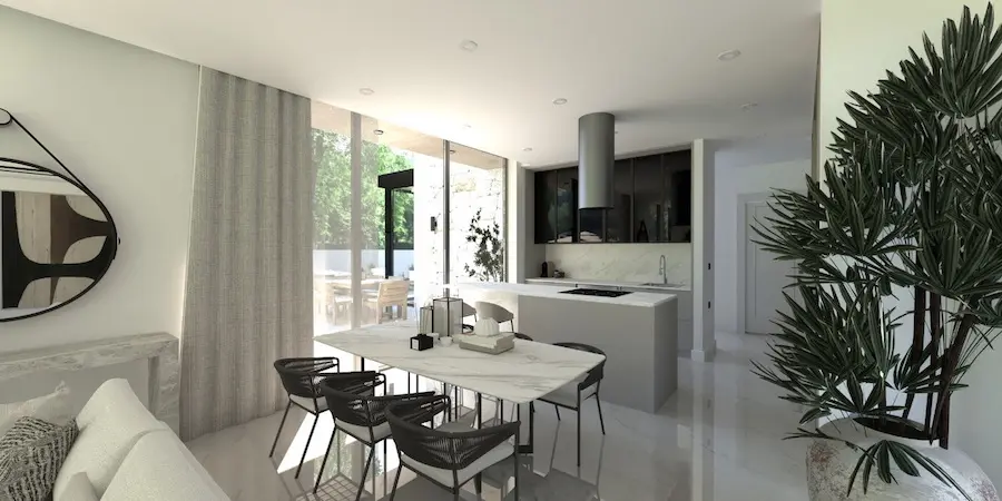 Dining space