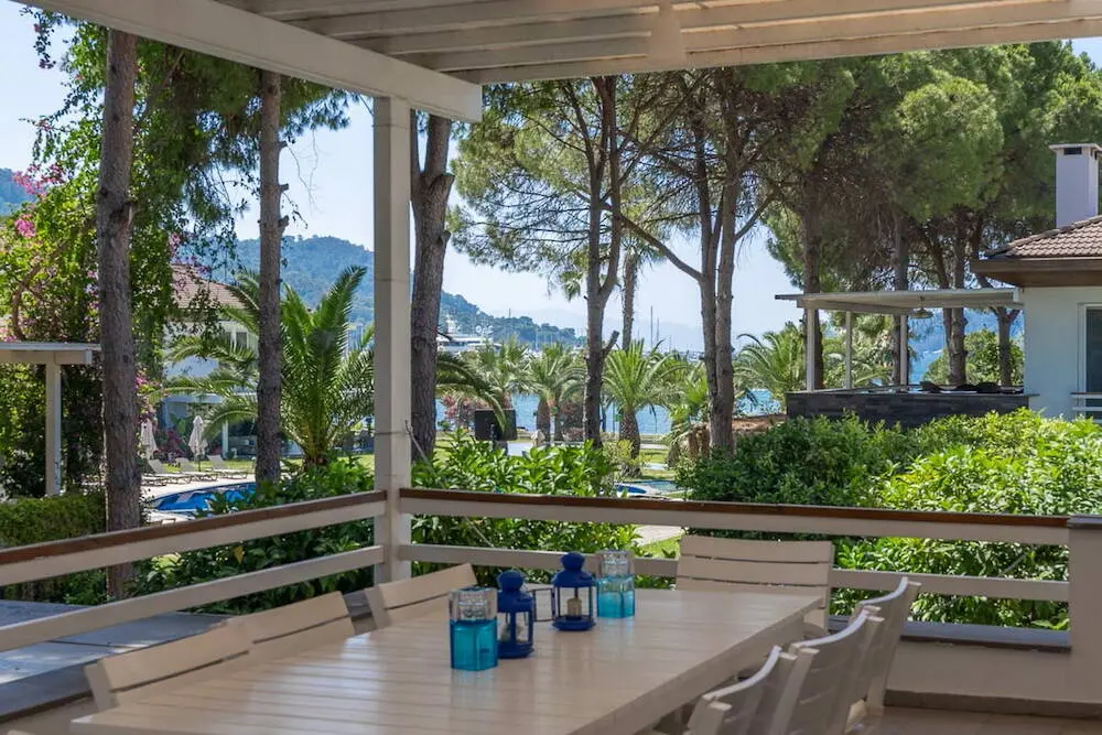 Large terrace