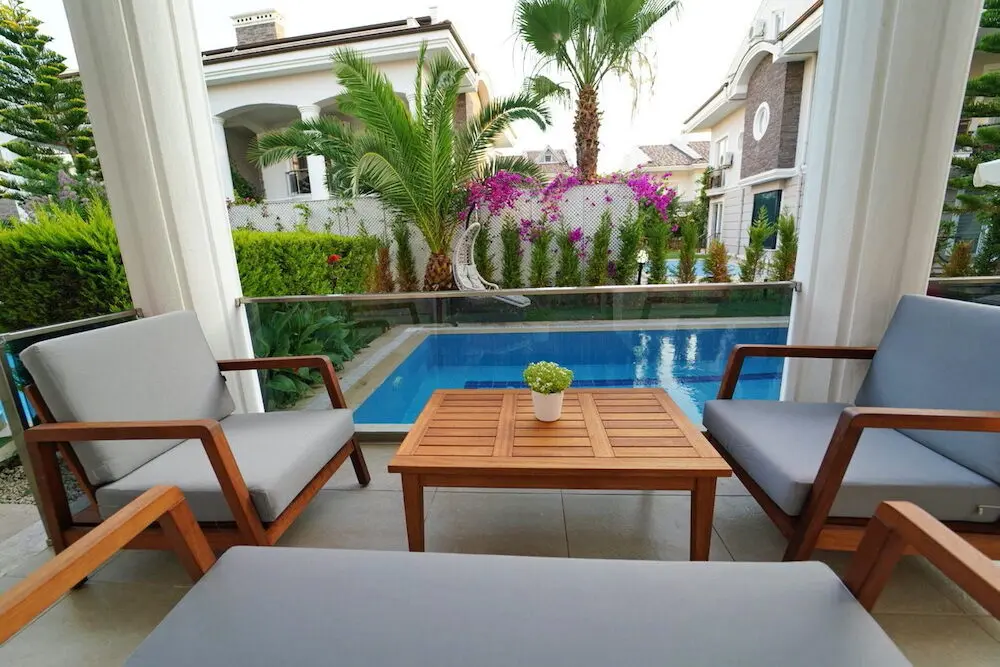 Large terrace