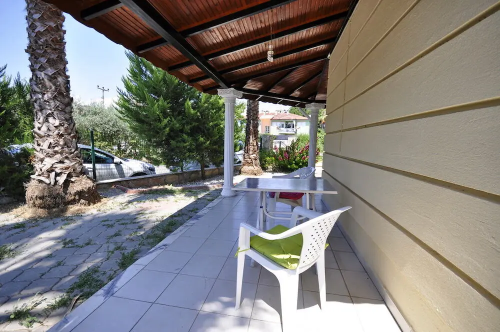 Covered terrace