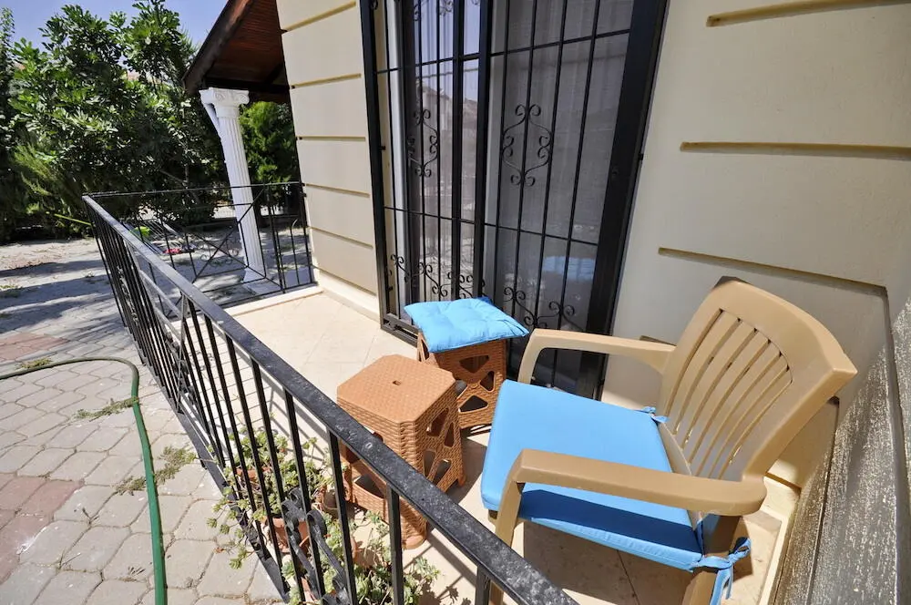Attached balcony
