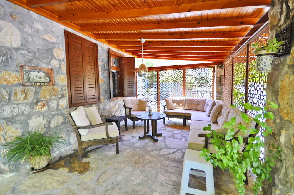 Large terrace