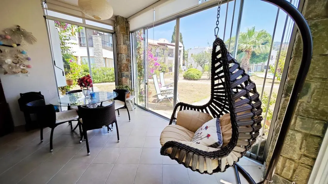 Large terrace
