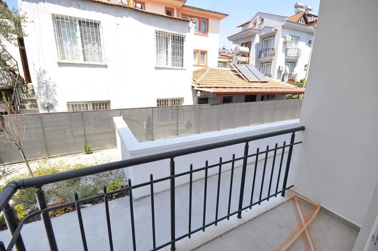 Attached balcony