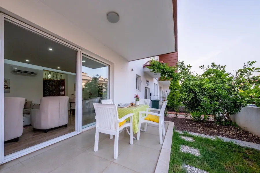 Ground floor terrace