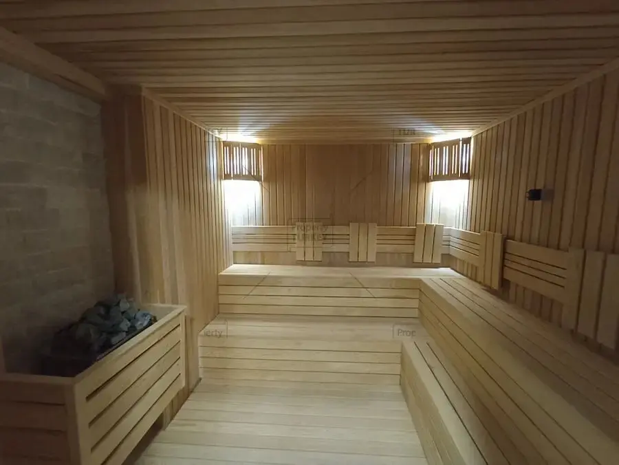 Relaxing sauna