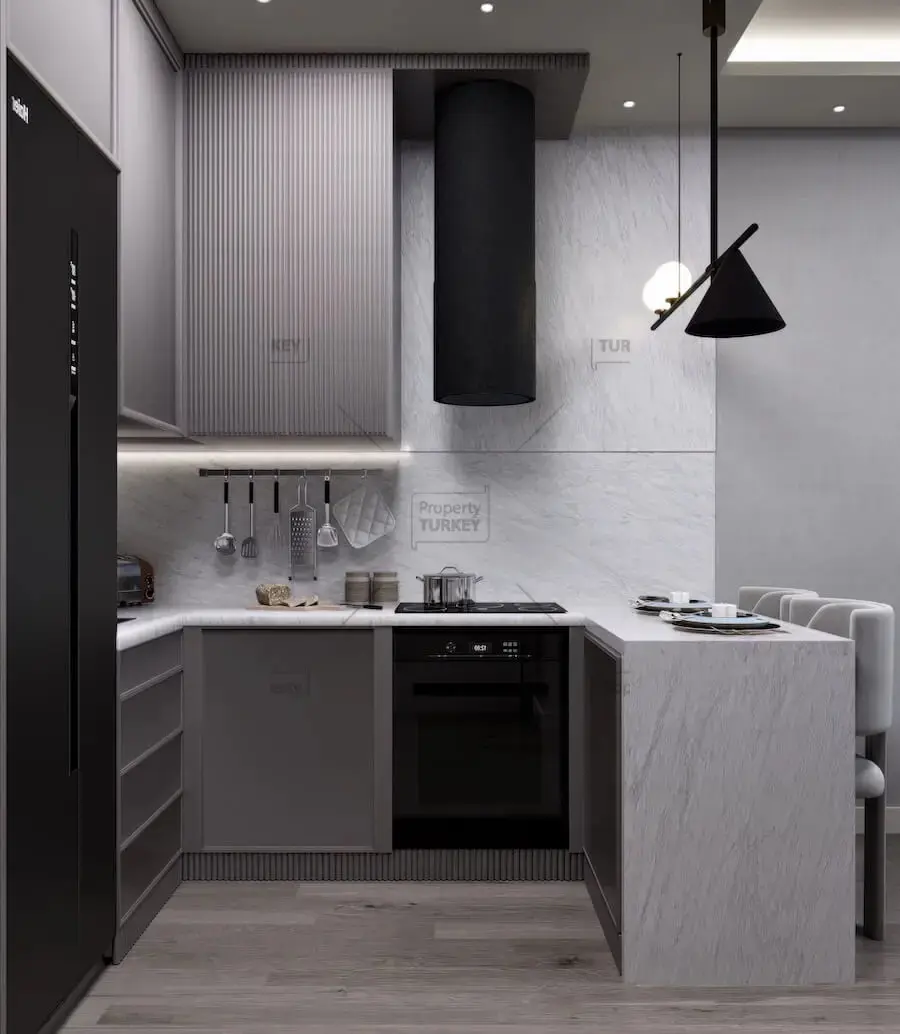 Fitted kitchen