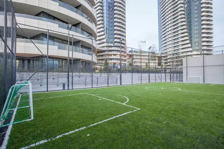 Football pitch