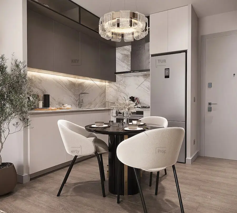 Fitted kitchen
