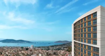 Maltepe海景家办公风格公寓